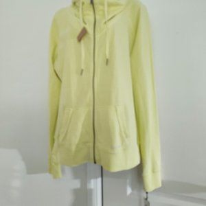 CALVIN KLEIN PERFORMANCE ZIP UP SWEATSHIRT JACKET SIZE XL LIME NWT